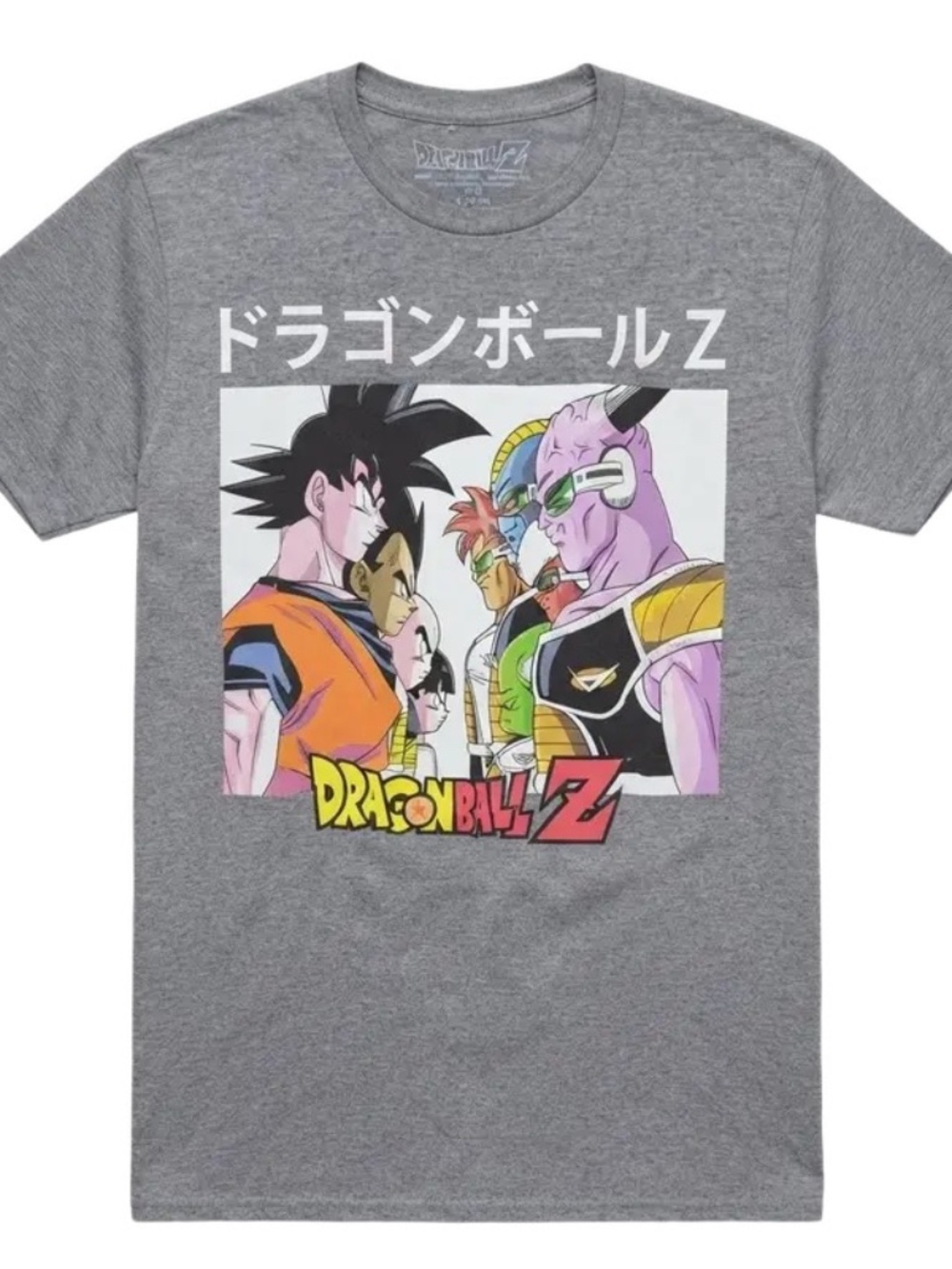 2018 Dragon Ball Z graphic tee Men's Gray